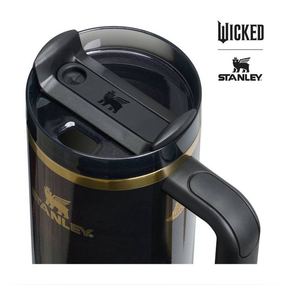 Stanley Wicked Elphaba 30oz Tumbler Bundle Straw Topper Glinda Limited Edition - Picture 6 of 6